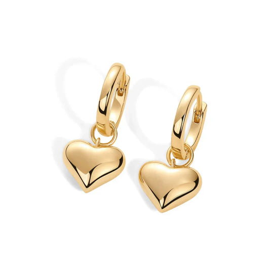 BoldHearts Luxe Huggie Earrings