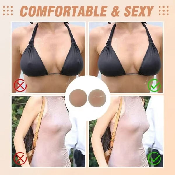 SilkNude Covers™ | No Bra, No Lines, Pure Comfort