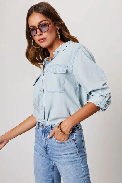 Ashley Denim overhemd